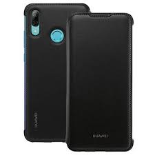 HUAWEI P SMART 2019, wallet cover, crni
