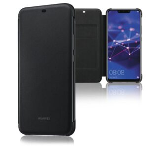 HUAWEI MATE 20 LITE, wallet cover, crni